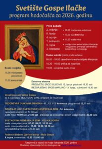 Read more about the article Početak godišnjeg hodočašća u svetište Gospe Ilačke